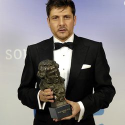 Kike Maíllo posa con su Goya 2012