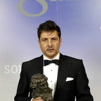 Kike Maíllo posa con su Goya 2012