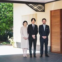 Akishino y Kiko de Japón y Hussein de Jordania