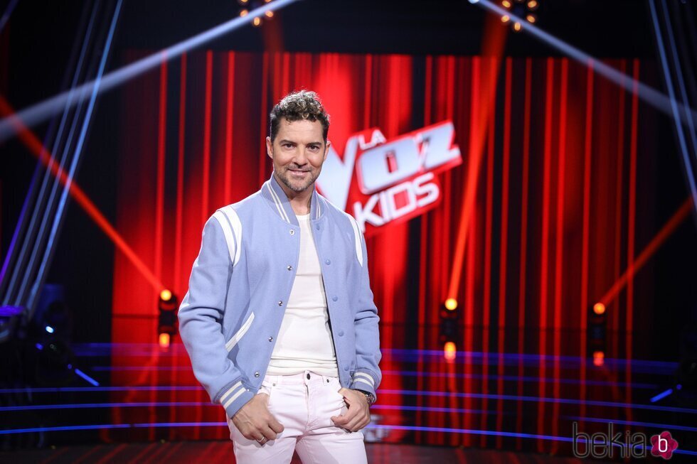 David Bisbal en la presentación de 'La Voz Kids 2023'