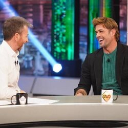 William Levy en 'El Hormiguero' con Pablo Motos