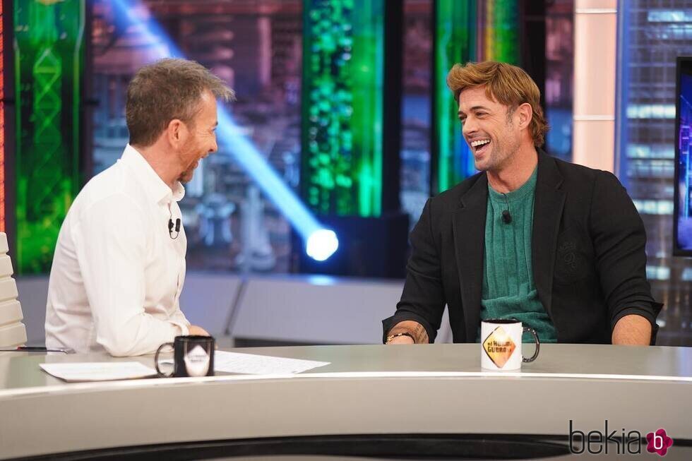 William Levy en 'El Hormiguero' con Pablo Motos