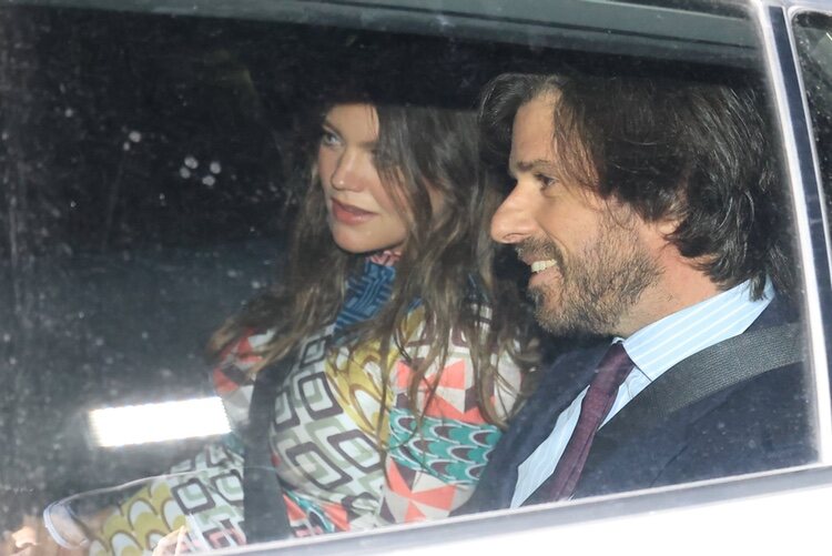 Álvaro Falcó e Isabelle Junot en la fiesta de pedida de Tamara Falcó e Íñigo Onieva