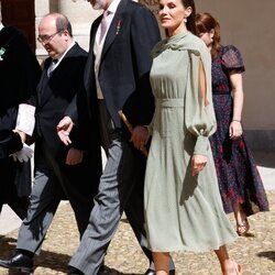 Los Reyes Felipe y Letizia acuden a la entrega del Premio Cervantes 2022