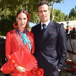 Jessica Bueno y Pablo Marqués en la Feria de Abril de Sevilla 2023