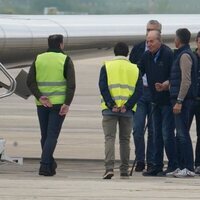 El Rey Juan Carlos abandona Vitoria en su segundo viaje a España