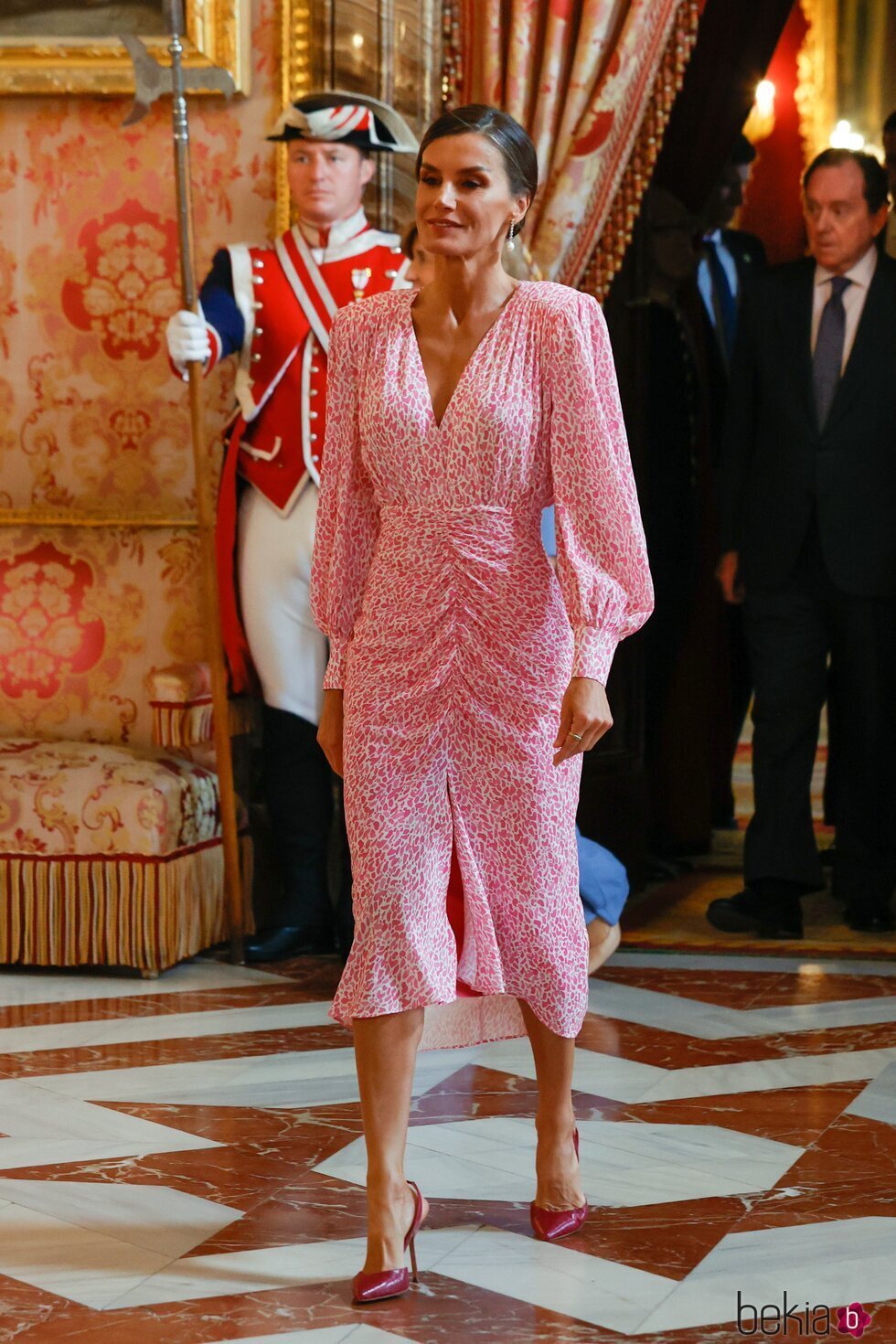 La Reina Letizia en el almuerzo por el Premio Cervantes 2022