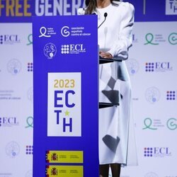 La Reina Letizia en su discurso en la Conferencia Europea Tabaco o Salud