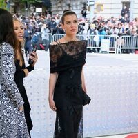 Carlota Casiraghi a su llegada a la Met Gala 2023