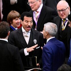 Lionel Richie en la Coronación de Carlos III