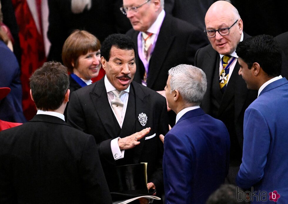 Lionel Richie en la Coronación de Carlos III