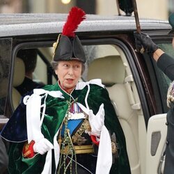 La Princesa Ana en la Coronación de Carlos III