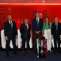 El Rey Felipe VI y la Infanta Sofía ante la Copa del Rey 2023