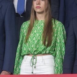 La Infanta Sofía en la final de la Copa del Rey 2023