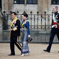 Los Reyes de Tailandia y los Reyes Felipe y Letizia en la Coronación de Carlos III