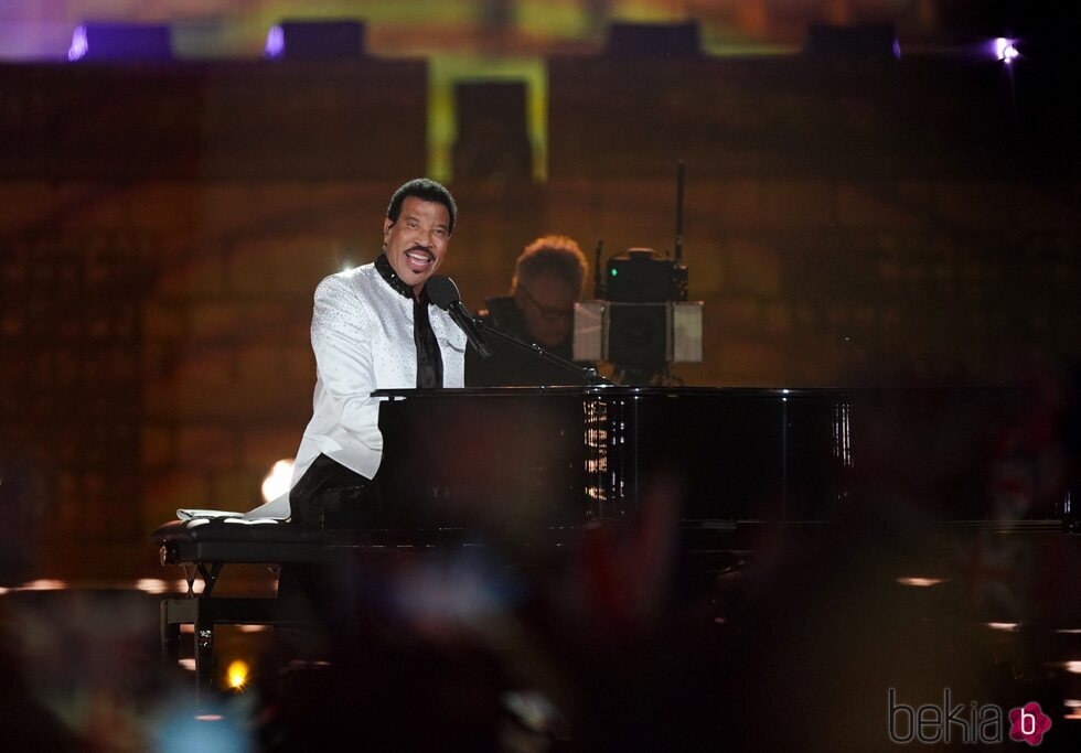 Lionel Richie en el Concierto de la Coronación de Carlos III