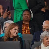 Sarah Ferguson y Beatriz de York en el Concierto de la Coronación de Carlos III