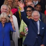 Los Reyes Carlos y Camilla en el Concierto de la Coronación