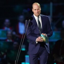 El Príncipe Guillermo tras su discurso en la Concierto de la Coronación de Carlos III