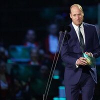 El Príncipe Guillermo tras su discurso en la Concierto de la Coronación de Carlos III