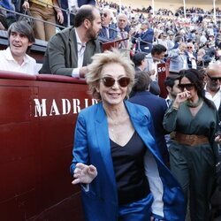 Ana Rosa Quintana acude a los toros en la Feria de San Isidro de Madrid 2023