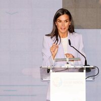 La Reina Letizia en un momento de su discurso sobre salud mental en el XXII Congreso Salud Mental España