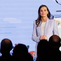 La Reina Letizia tras su discurso en el XXII Congreso Salud Mental España