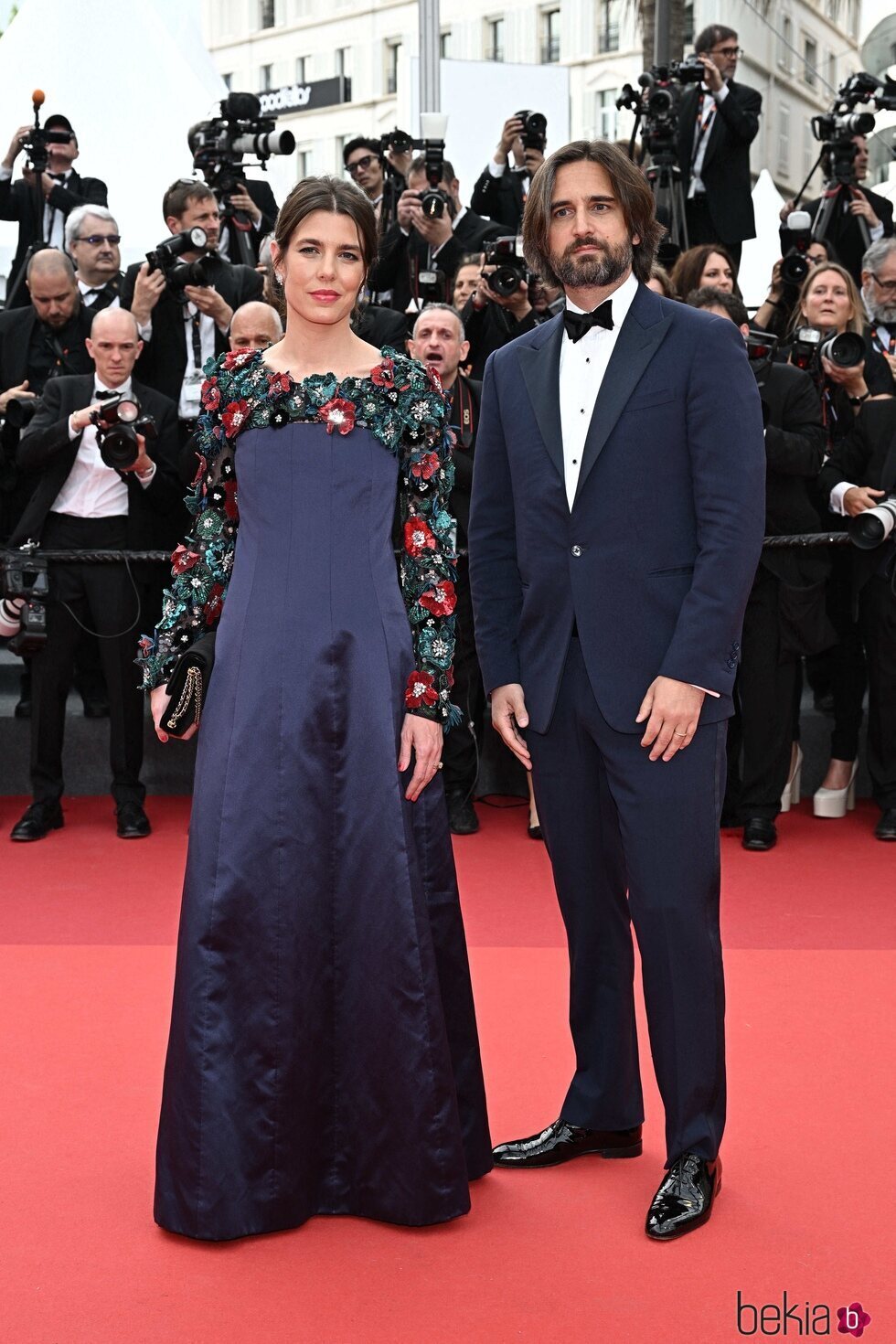 Carlota Casiraghi y Dimitri Rassam en la ceremonia de apertura del Festival de Cannes 2023