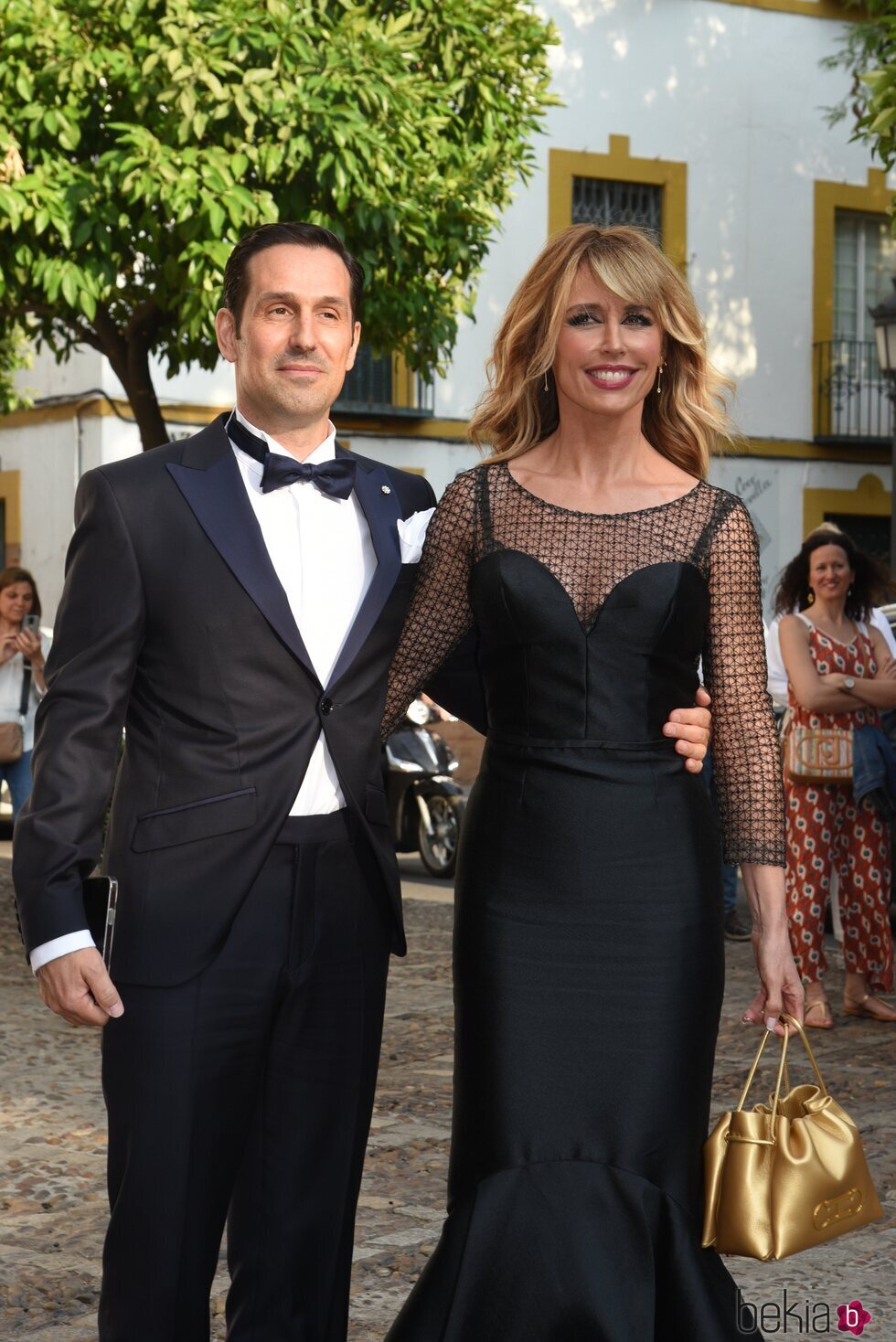 Emma García y Aitor Senar en la boda de Raúl Prieto y Joaquín Torres