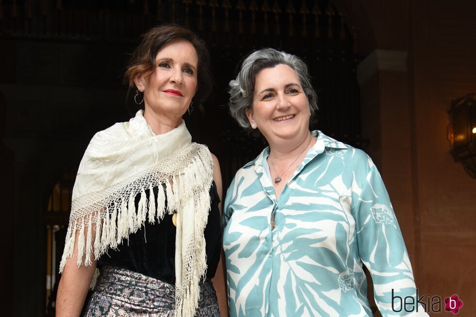 Pepa Muñoz en la boda de Raúl Prieto y Joaquín Torres