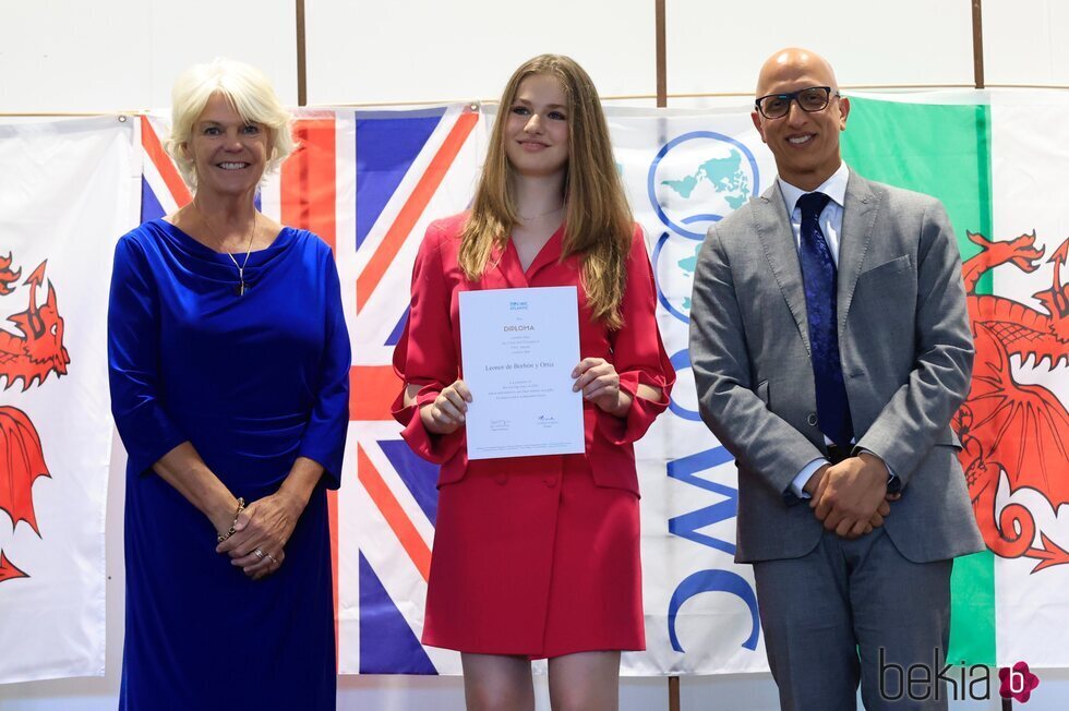 La Princesa Leonor en su graduación en el UWC Atlantic College