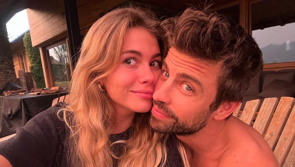 Piqué y Clara Chía en su segunda foto juntos en las redes sociales