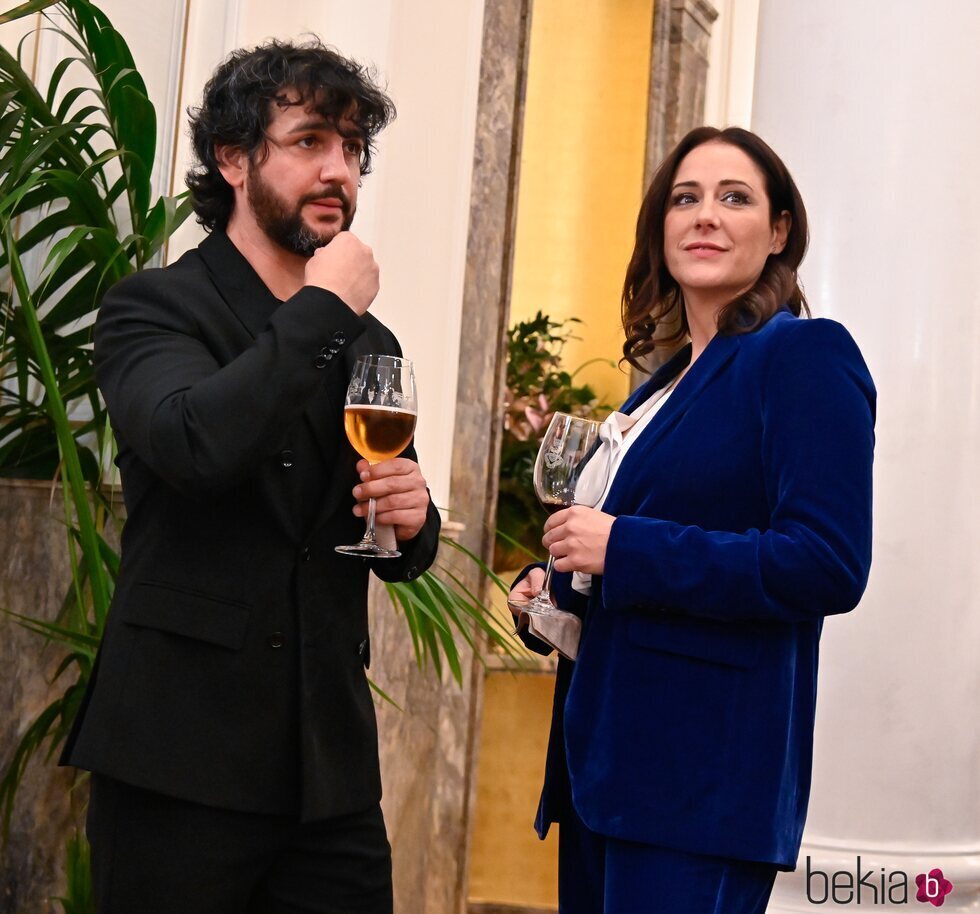 Fran Perea y Luz Valdenebro en un evento