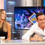 Ana Soria y Enrique Ponce durante su entrevista en 'El Hormiguero'