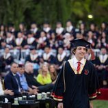 Hashem de Jordania en su graduación