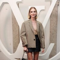 Chiara Ferragni en el desfile de Louis Vuitton en Isola Bella