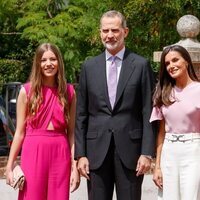 Los Reyes Felipe y Letizia, la Princesa Leonor y la Infanta Sofía en la Confirmación de la Infanta Sofía