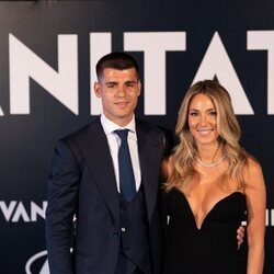 Álvaro Morata y Alice Campello en el 15 aniversario de los Premios Vanitatis