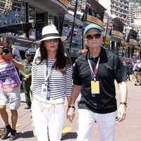 Michael Douglas y Catherine Zeta-Jones en el Gran Premio de Mónaco 2023