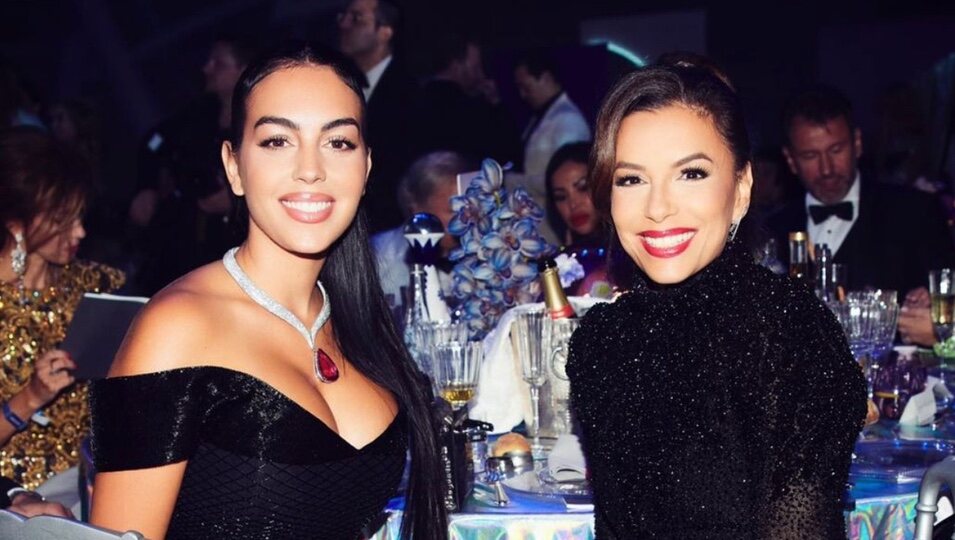 Georgina Rodríguez y Eva Longoria en el Festival de Cannes