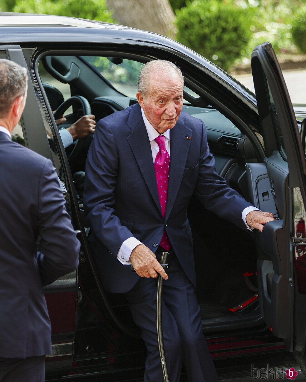 El Rey Juan Carlos en la boda de Hussein y Rajwa de Jordania