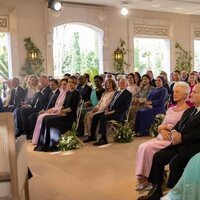 Los invitados en la boda de Hussein y Rajwa de Jordania