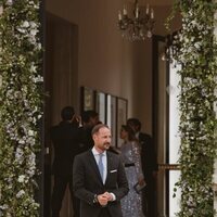 Haakon de Noruega en la boda de Hussein y Rajwa de Jordania