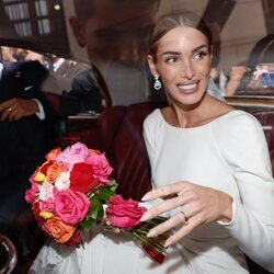 Marta López Álamo, radiante el día de su boda