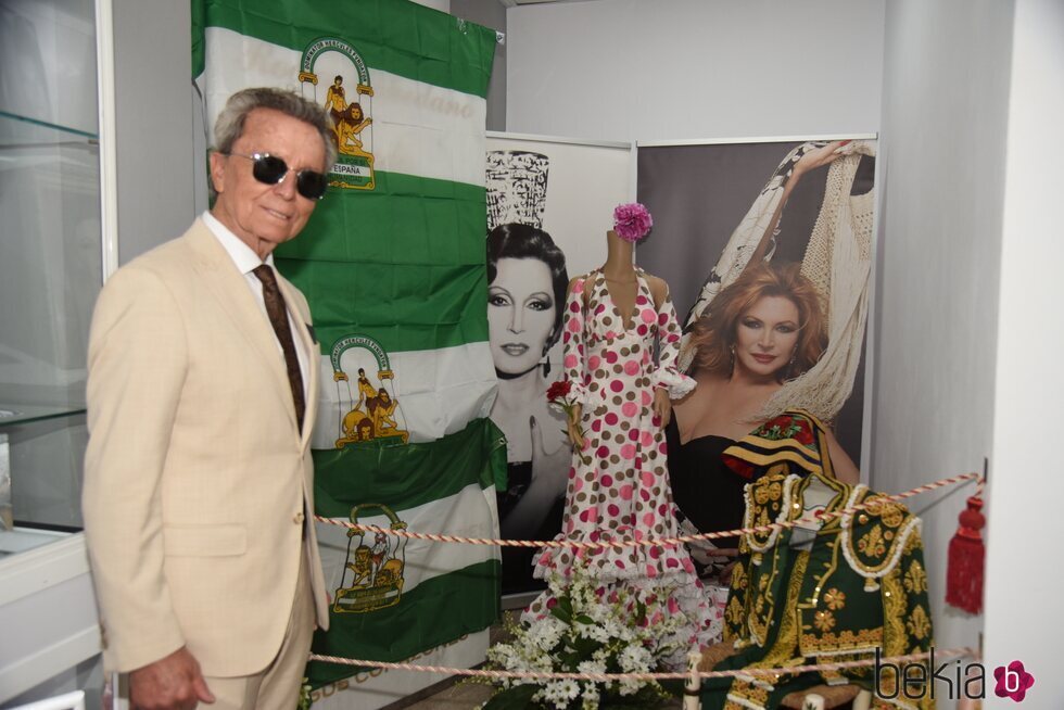 José Ortega Cano en el Museo de Rocío Jurado en el 17 aniversario de su muerte