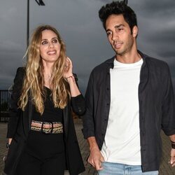 Vanesa Romero y Santi Burgoa en el concierto de Manuel Carrasco