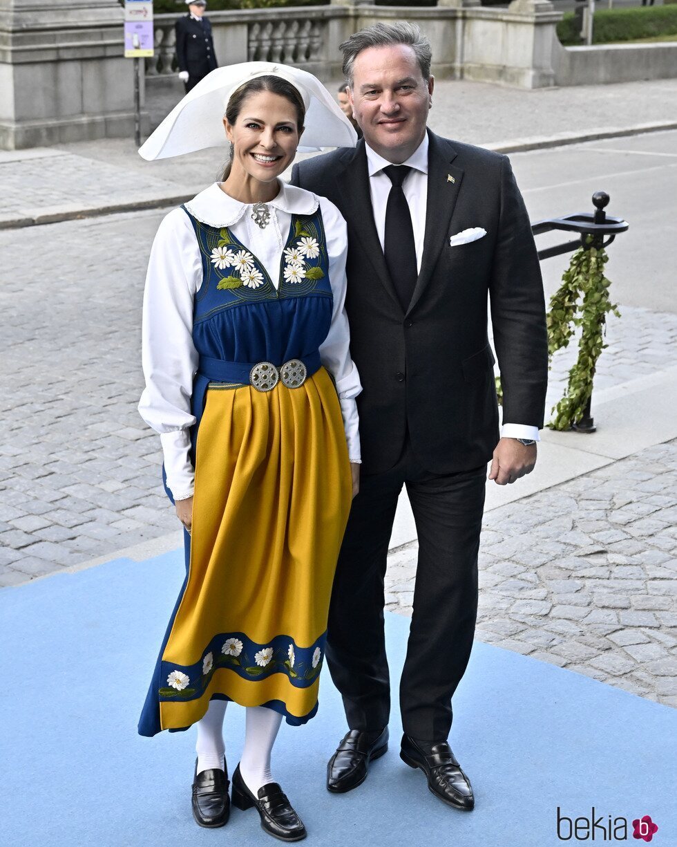 Magdalena de Suecia y Chris O'Neill en el Día Nacional de Suecia 2023