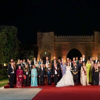 Boda de Hussein y Rajwa de Jordania