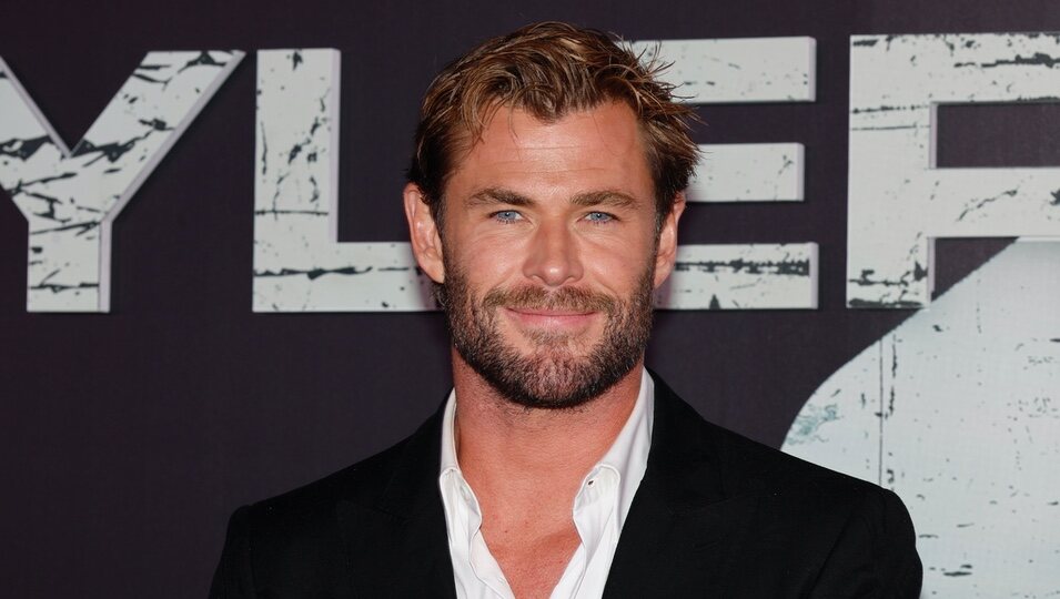 Chris Hemsworth en el estreno de la película 'Misión de rescate 2' en Madrid