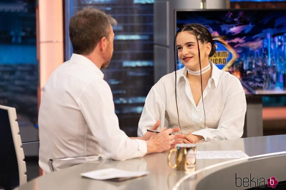 Rosalía habla con Pablo Motos en 'El Hormiguero' de 'Tuya'